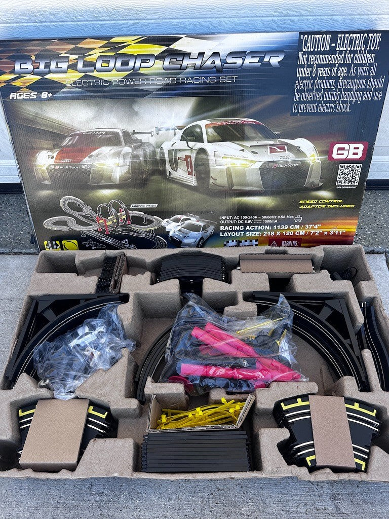 Electric-Powered Road Racing Toy Set with Big Loop Chaser - Image 2
