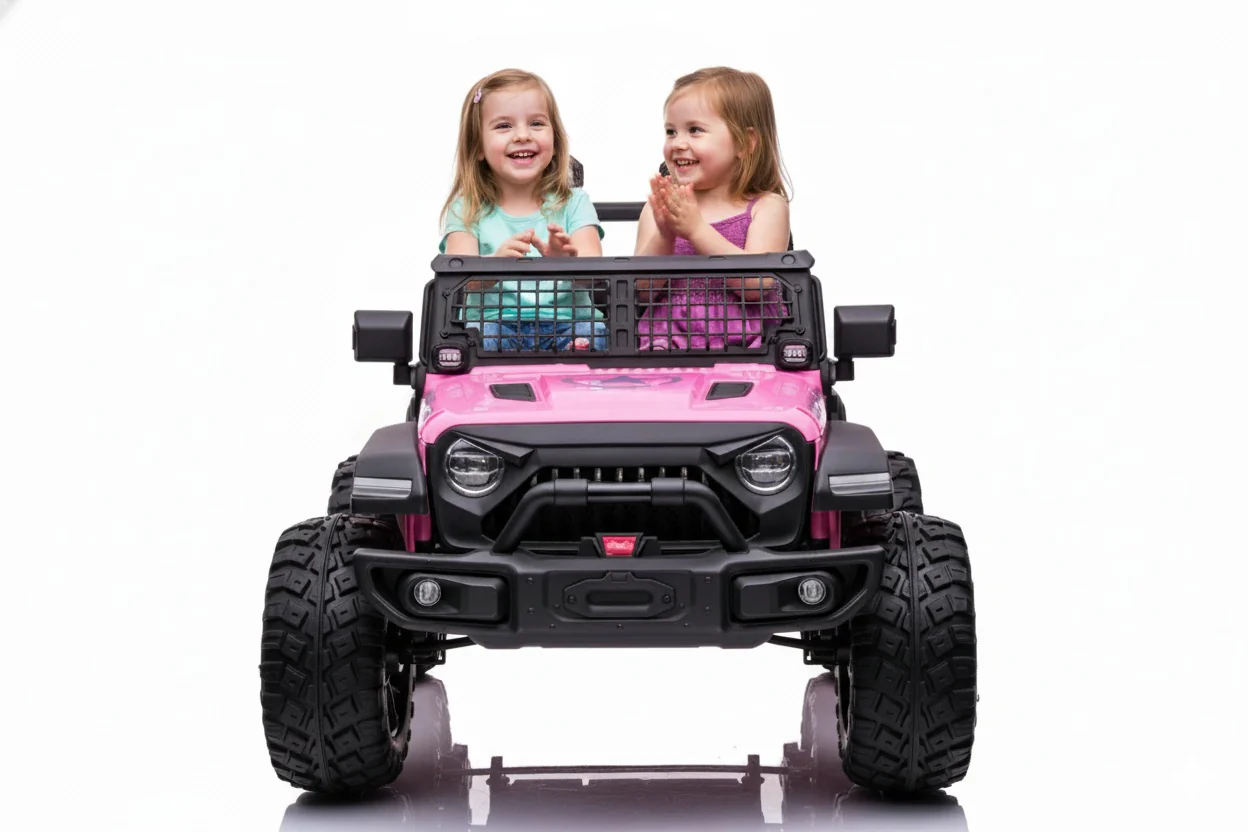 2026 Ride On Electric Truck 2 Seater For Children W/Magic Cars® Wireless Parental Control - Image 3