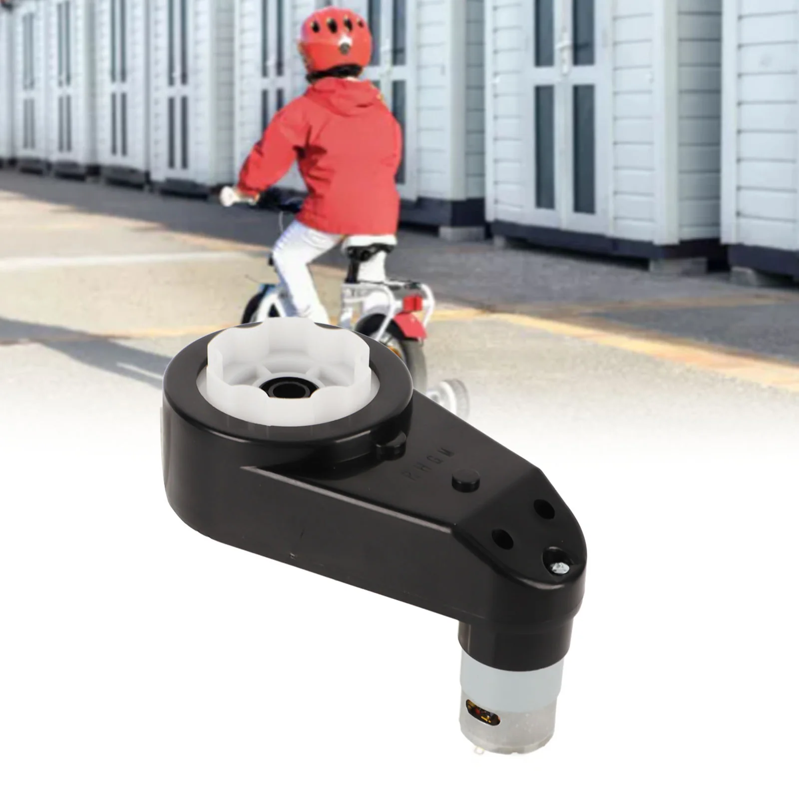 Black 12V Electric Children's Motorcycle Toy with 12000RPM Motor and Gear Box - Image 23