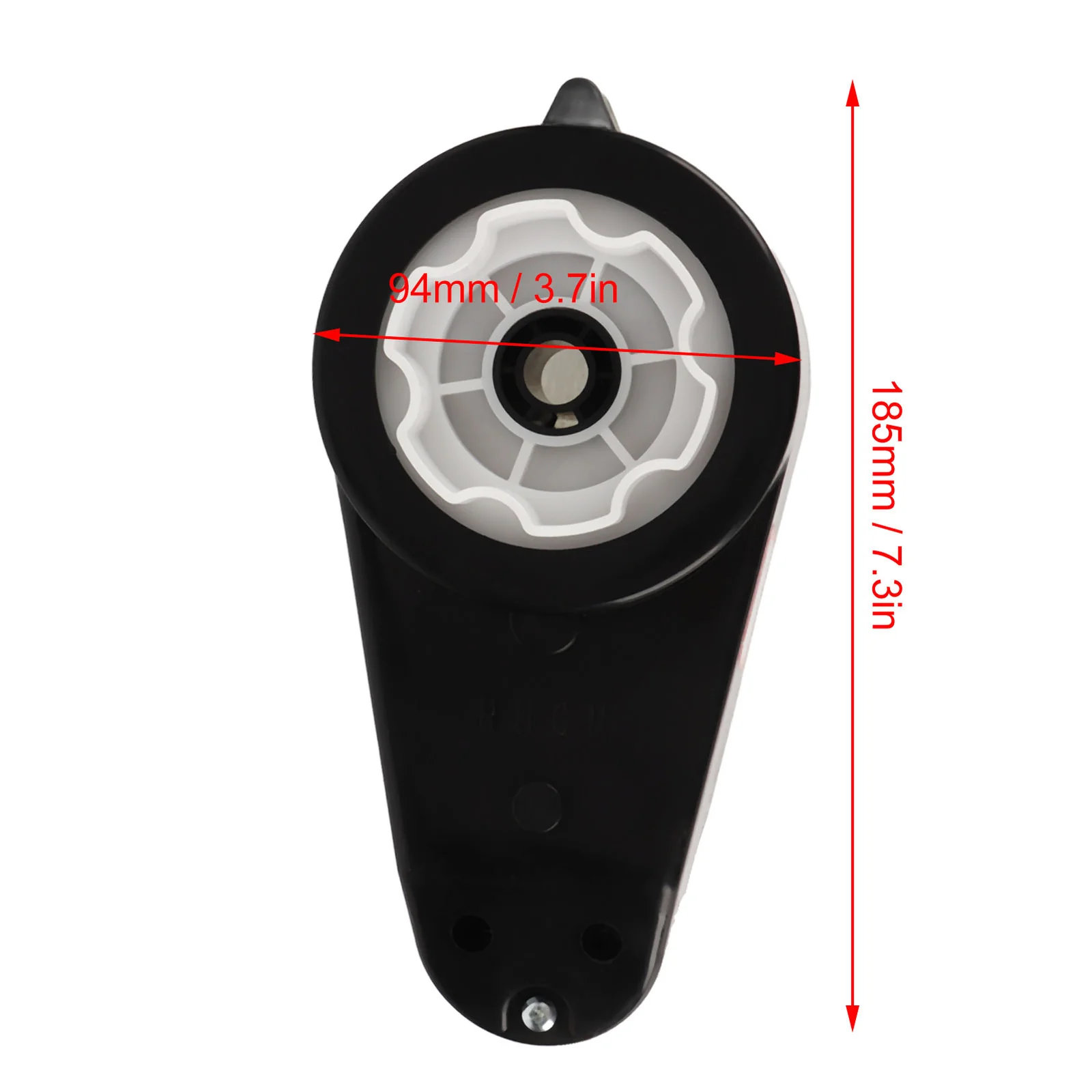 Black 12V Electric Children's Motorcycle Toy with 12000RPM Motor and Gear Box - Image 8