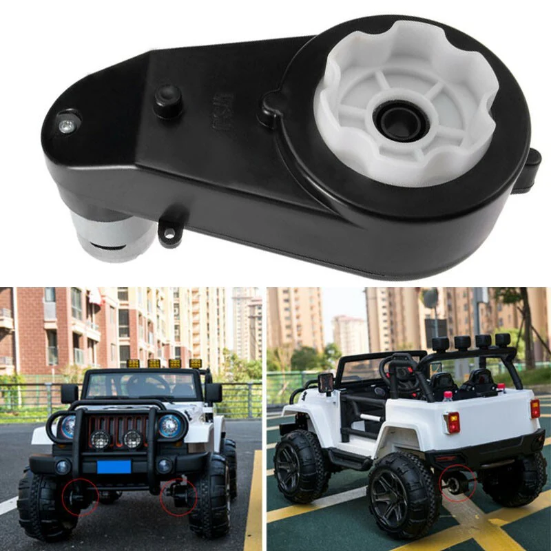 12V DC 550 Electric Car Gearbox with Motor, 30000 RPM Gearbox Parts - Image 2