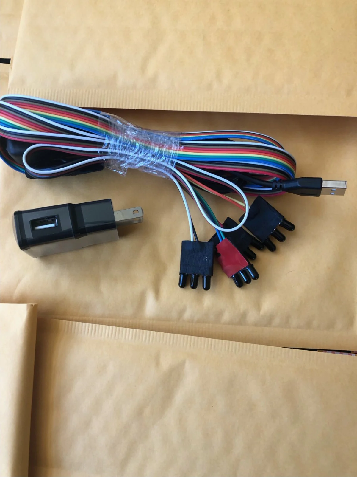Black LED Sensor Set for Retro Arcade Light Gun System Compatible with 15" to 50" TVs