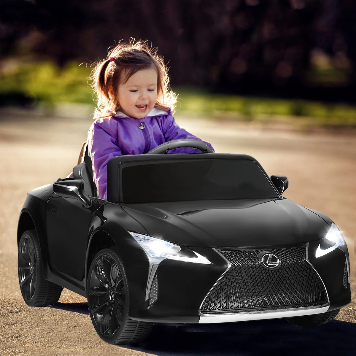 Black Lexus Licensed Electric Kids Ride on Car with Remote Control - Officially Licensed and Fully Equipped for Endless Fun! - Image 8