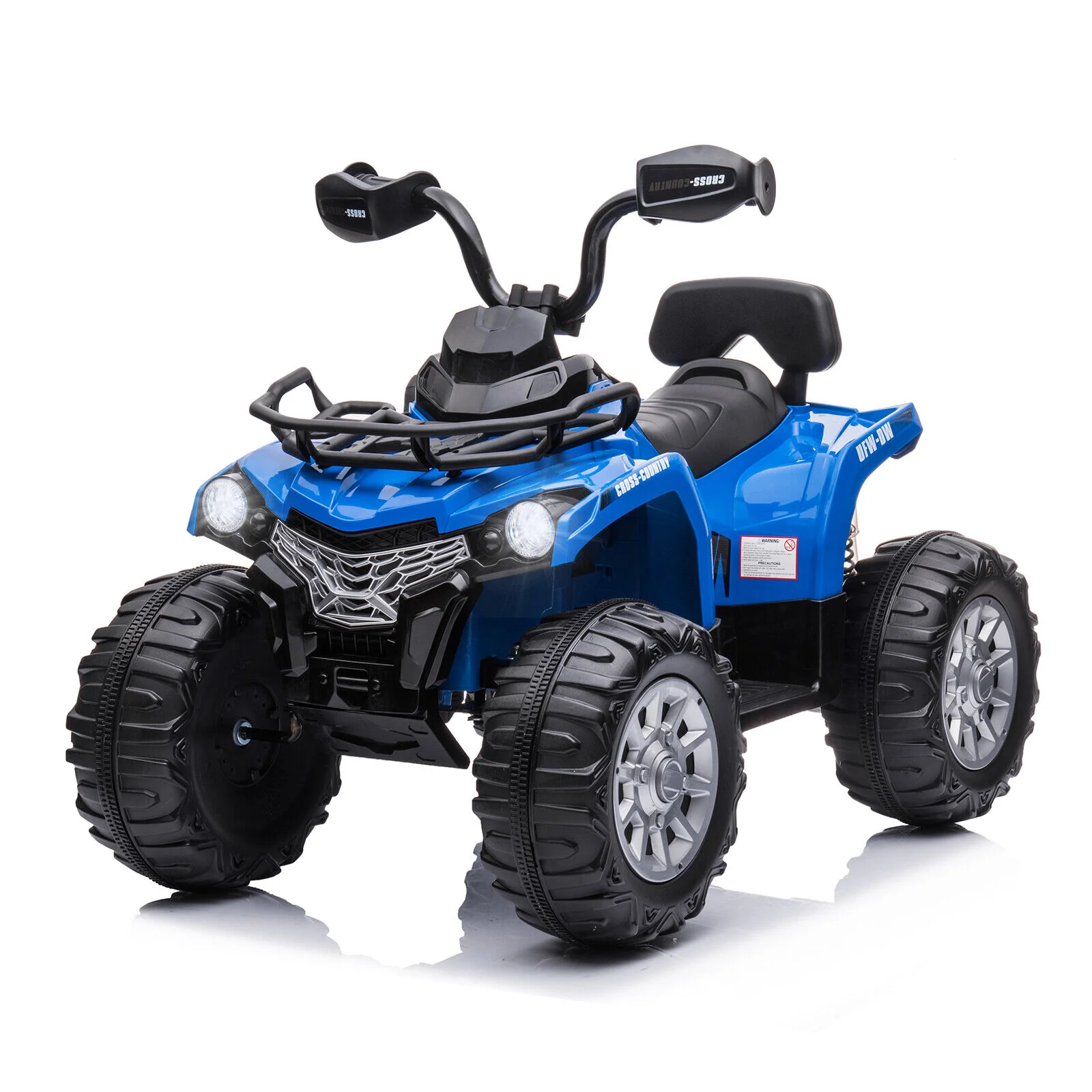 Black Quad 4-Wheeler Electric Ride On Car for Kids with Music and LED Lights - Brand New in the US - Image 6