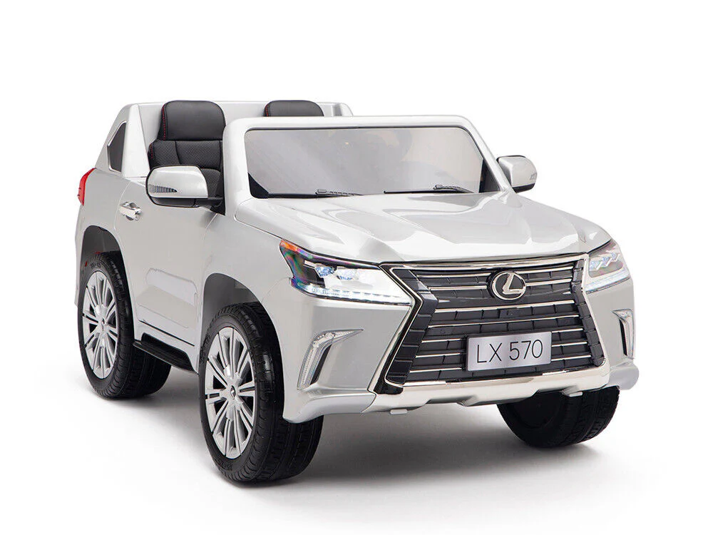 Blue 24V Power Lexus 570 Kids Electric Ride-on SUV with 4x4 Capability and EVA Rubber Tires - Image 6
