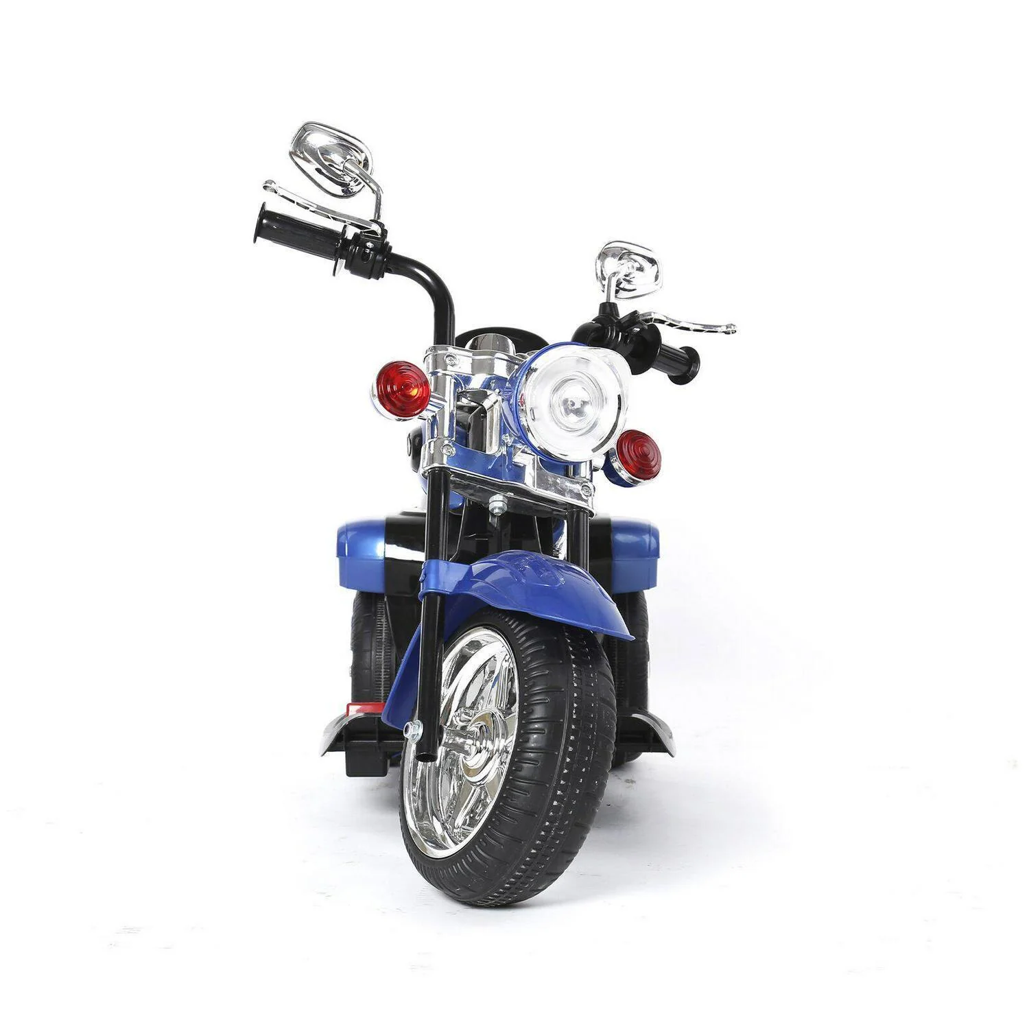Blue 3-Wheel Electric Motorcycle Ride-On Toy with MP3 Player for Kids Ages 2-4 - Image 8