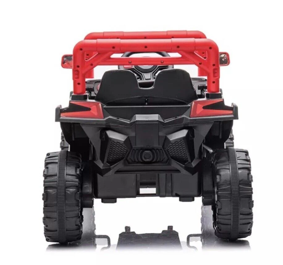Blue UTV Ride On Car for Kids with Remote Control and Sound Effects - Image 3