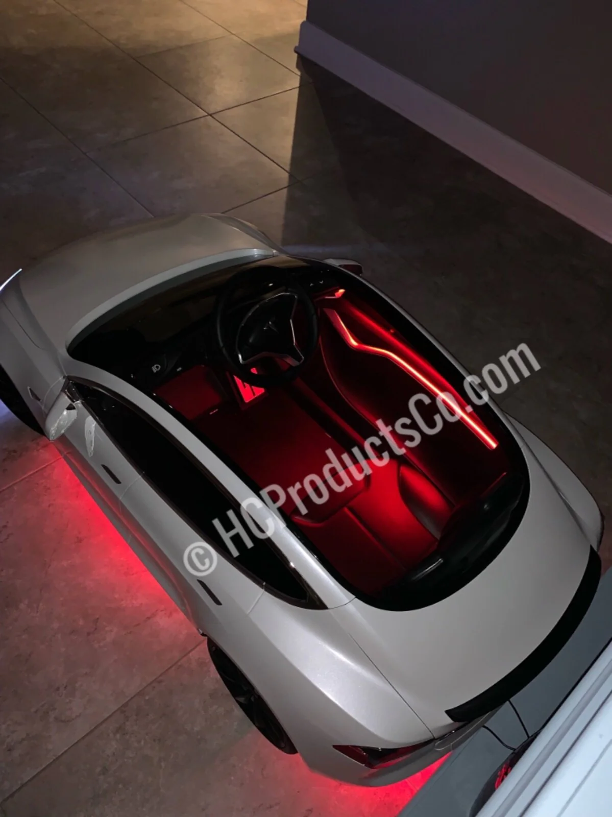 Bluetooth Controlled 16-Inch LED Light Kit for Kids Electric Cars - Image 6