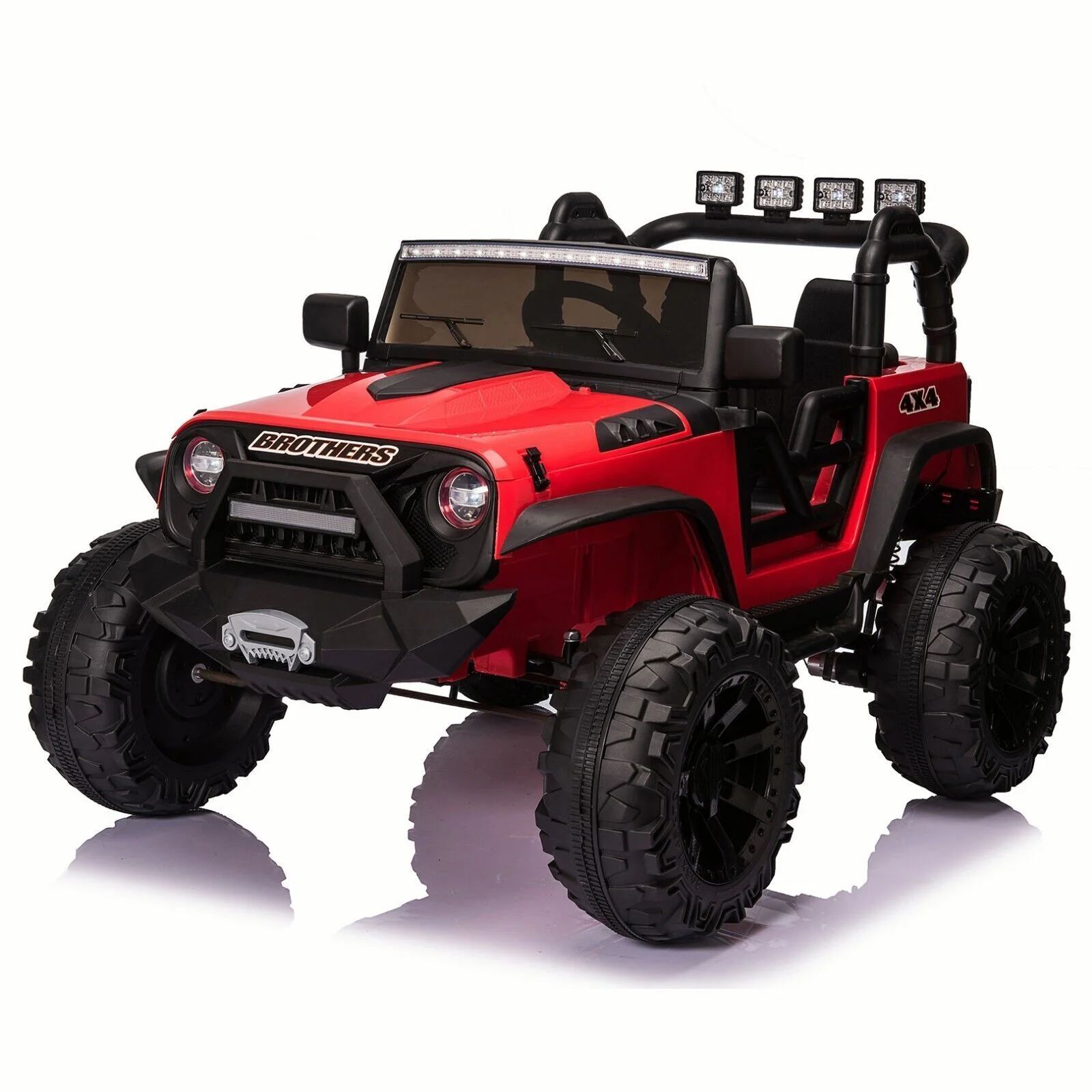 Bluetooth Remote Control 24V Electric Kids Ride On Jeep with USB - Made in the USA - Image 19