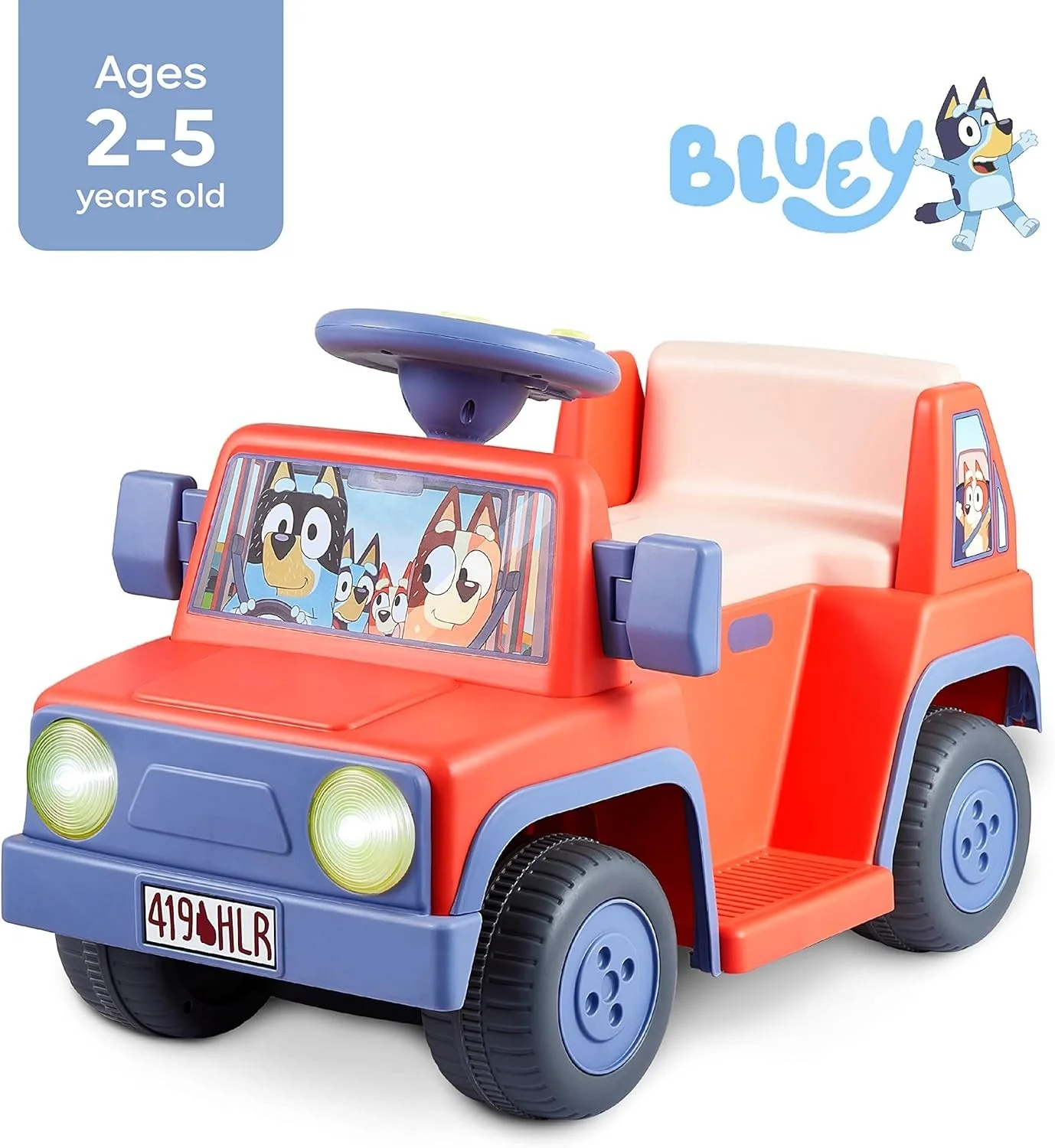 6V Electric Ride-On Car for Toddlers with Charger and Display Model - Image 3