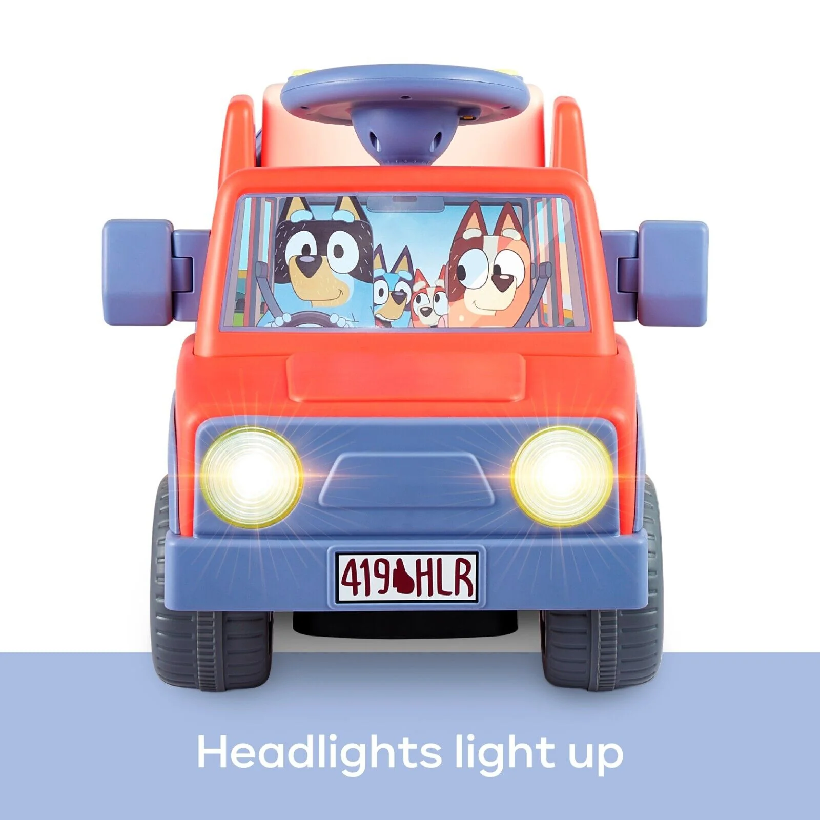 Bluey 6V Ride On Car for Kids with Interactive Sound & Music - Image 6