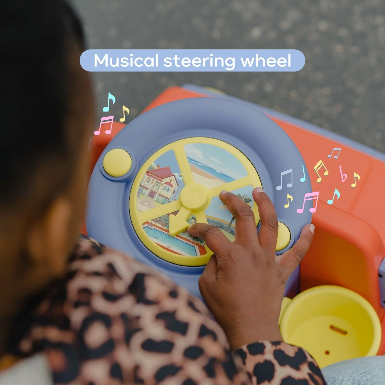 Bluey 6V Ride On Car for Kids with Interactive Sound & Music - Image 9