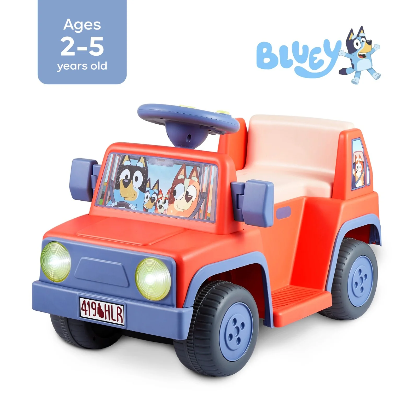 6V Ride-On Car for Kids with Sound Effects and Music - Image 14