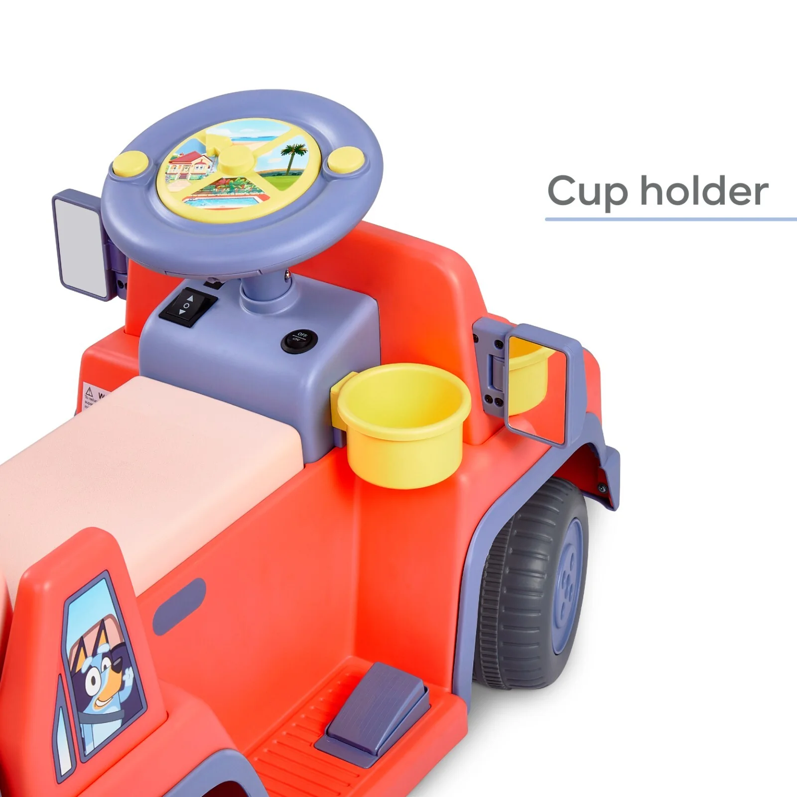 6V Ride-On Car for Kids with Sound Effects and Music - Image 3