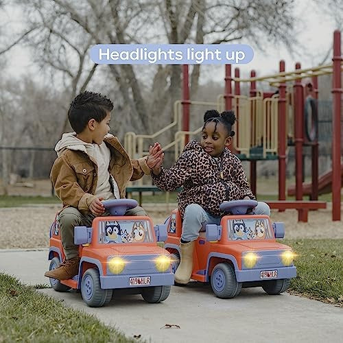 Interactive 6V Electric Ride-On Car for Toddlers and Kids - Image 6