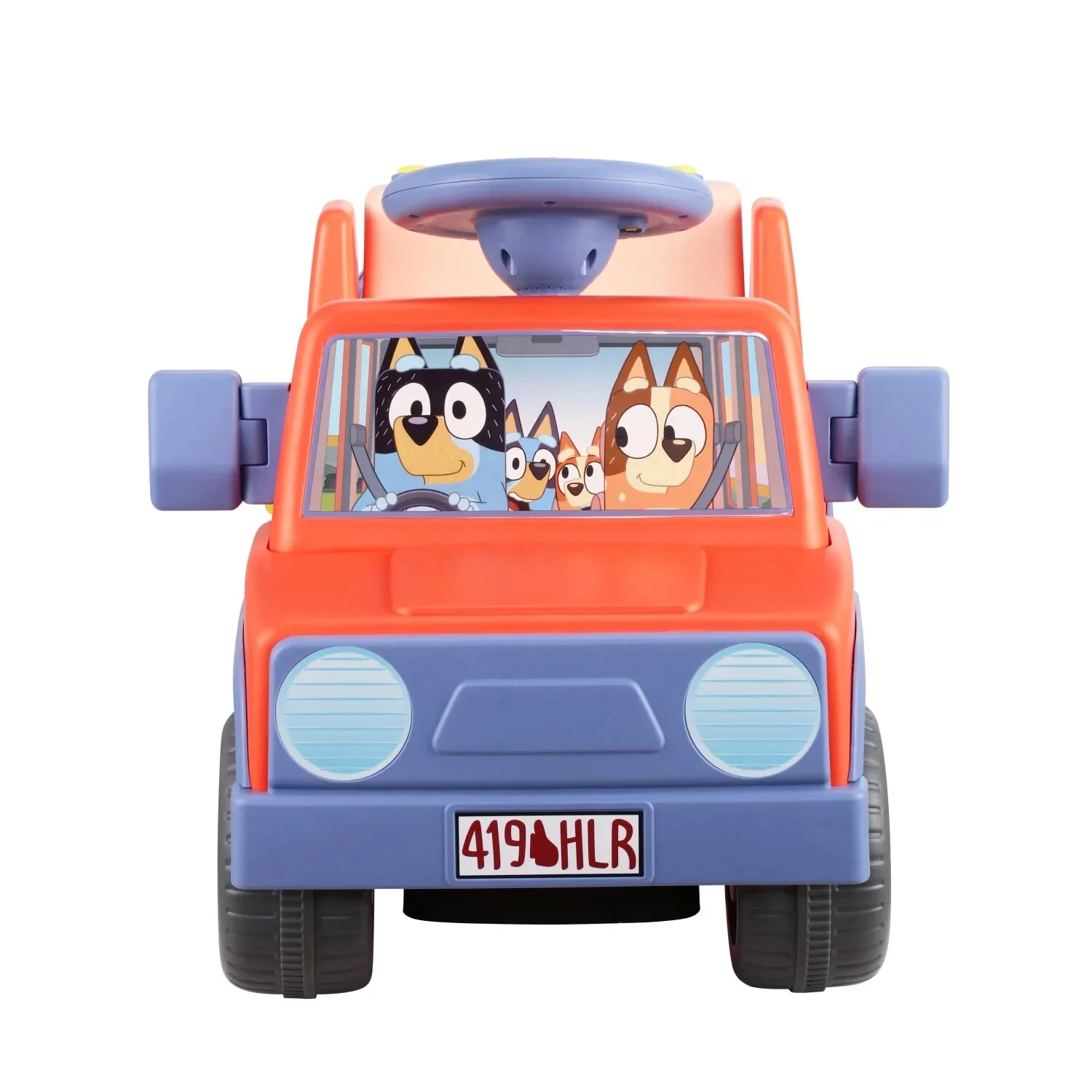 Battery-Powered 6V Electric Car with Musical Wheel and Cup Holder for Ages 2+ - Image 7