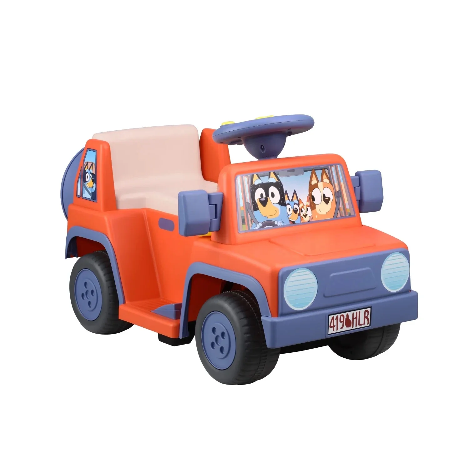 Interactive 6V Electric Ride-On Car for Toddlers with Sound Effects - Image 2