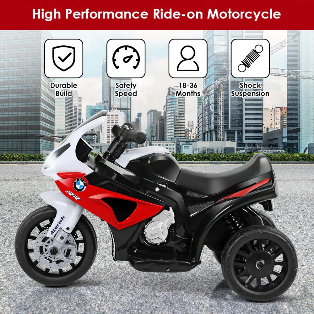 BMW Electric Motorcycle for Kids with Rechargeable Battery Included - Image 6