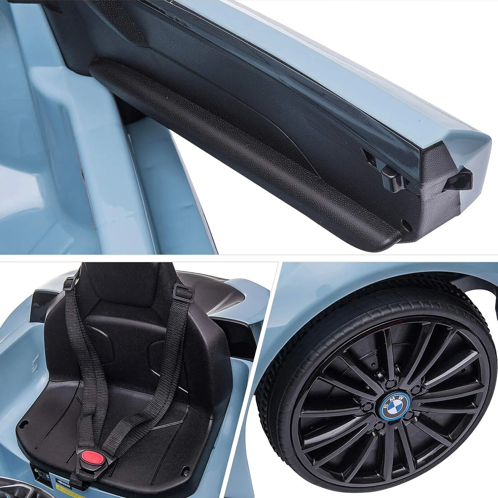 BMW I8 Coupe Style Electric Kids Ride-On Car 12V Battery Powered Toy - Image 9