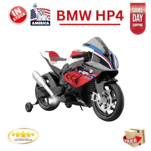 BMW Kids Ride-on Bike with 12V Battery, Soft Seats, and Eva Wheels (JT5001) - Image 2