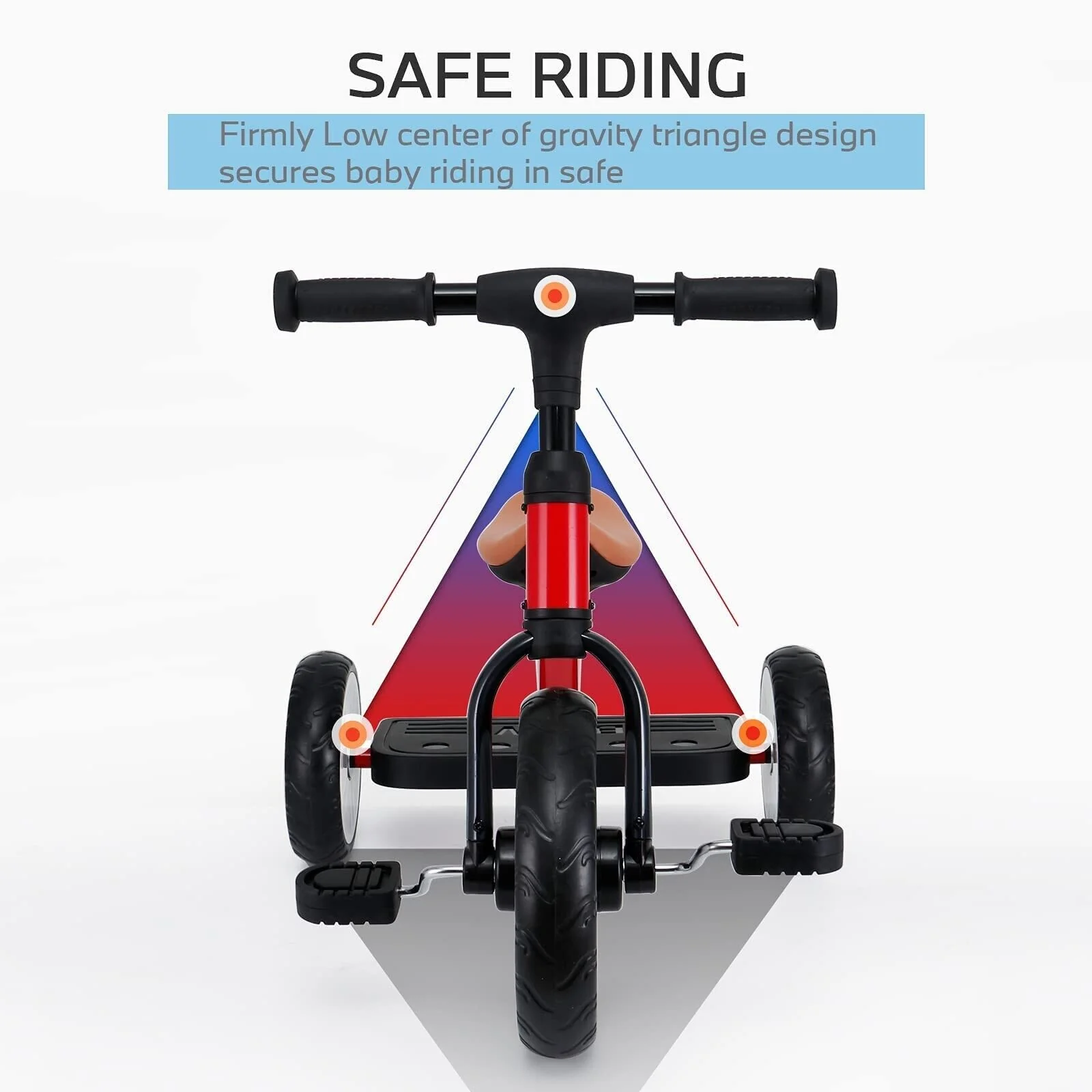 BMW Toddler Tricycle for Ages 2-5: The Perfect Gift for Young Boys and Girls - Image 3