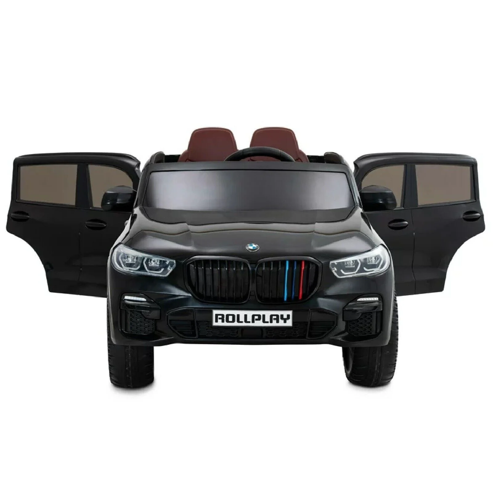 BMW X5M 6-Volt Battery-Powered Ride-On Car in Sleek Black Finish - Image 5
