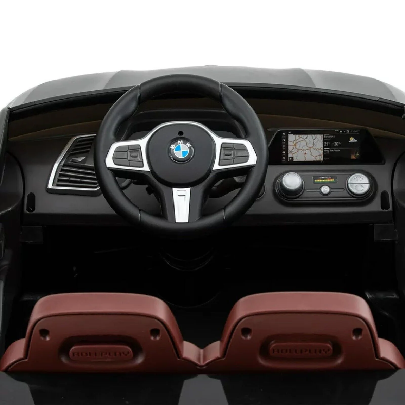 BMW X5M 6-Volt Battery-Powered Ride-On Car in Sleek Black Finish - Image 6