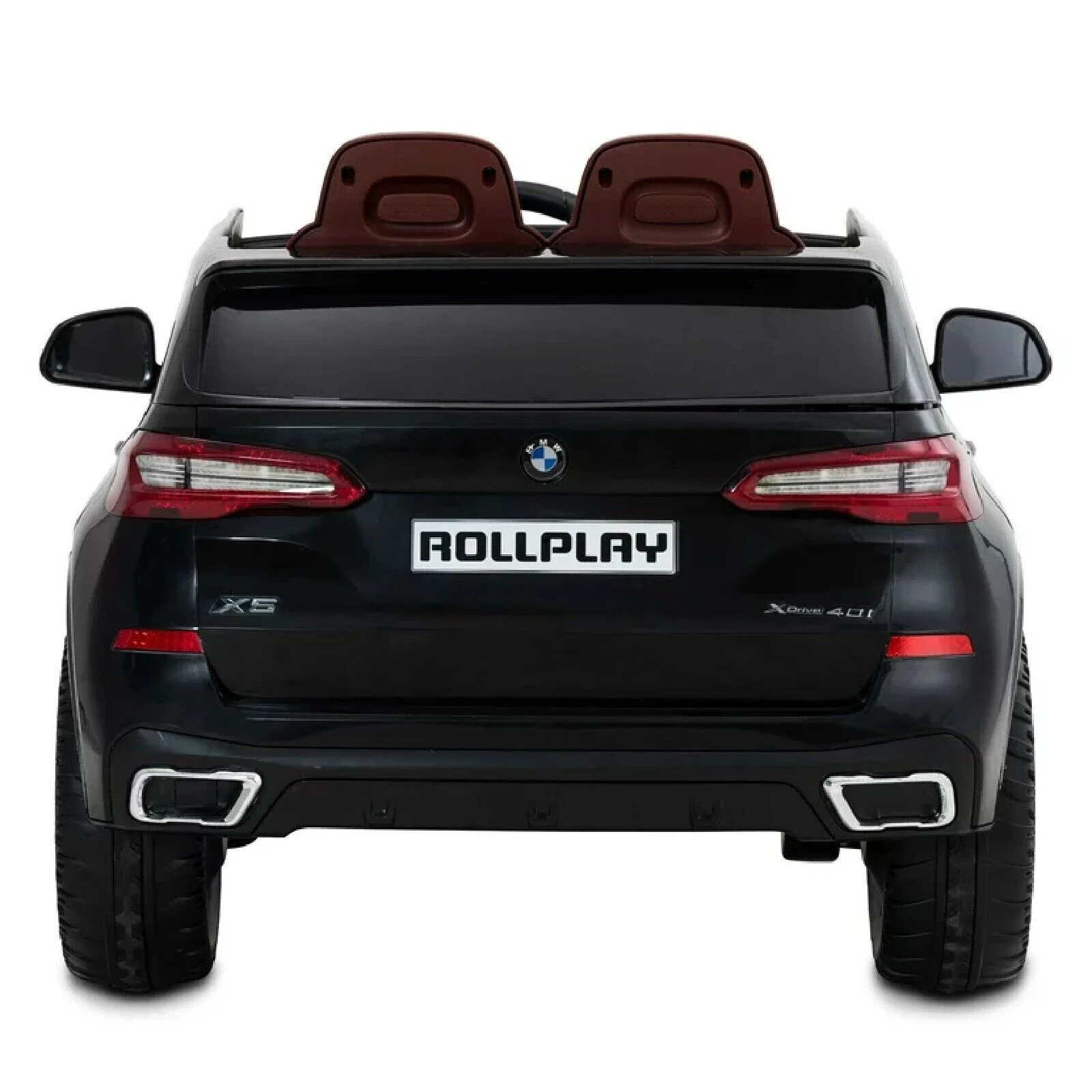 BMW X5M 6-Volt Battery-Powered Ride-On Car in Sleek Black Finish - Image 7