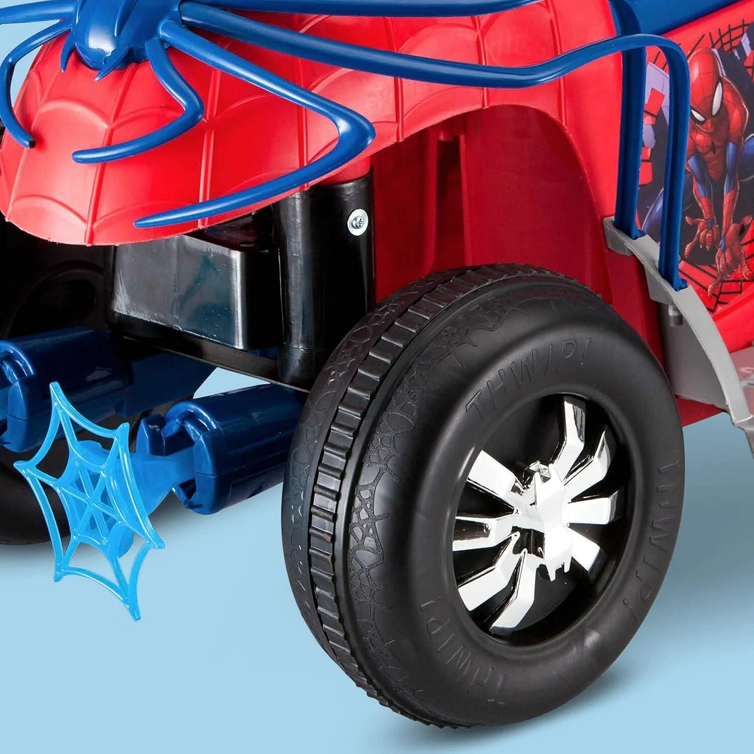 Spider-Man Toddler Quad Ride-On with Rechargeable Battery for Ages 18-30 Months - Image 10