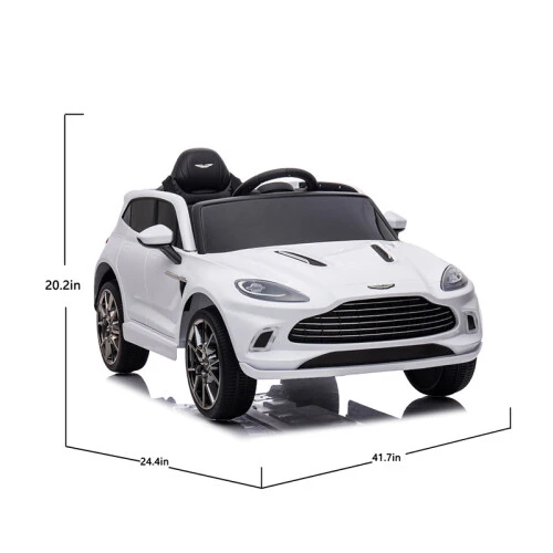 12V Dual-Drive Remote Control Electric Ride-On Car for Boys and Girls