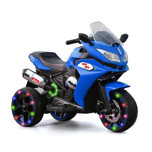 12V Electric Ride-On Dirt Bike for Kids with Training Wheels - Image 8