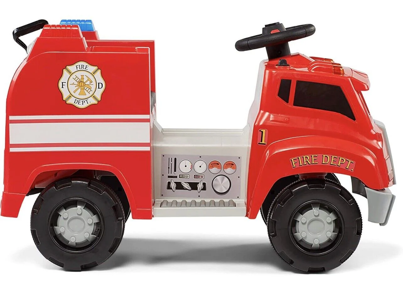 Brand New Kid Trax Real Rigs Toddler Fire Truck with 6V Battery & Charger Included! - Image 4