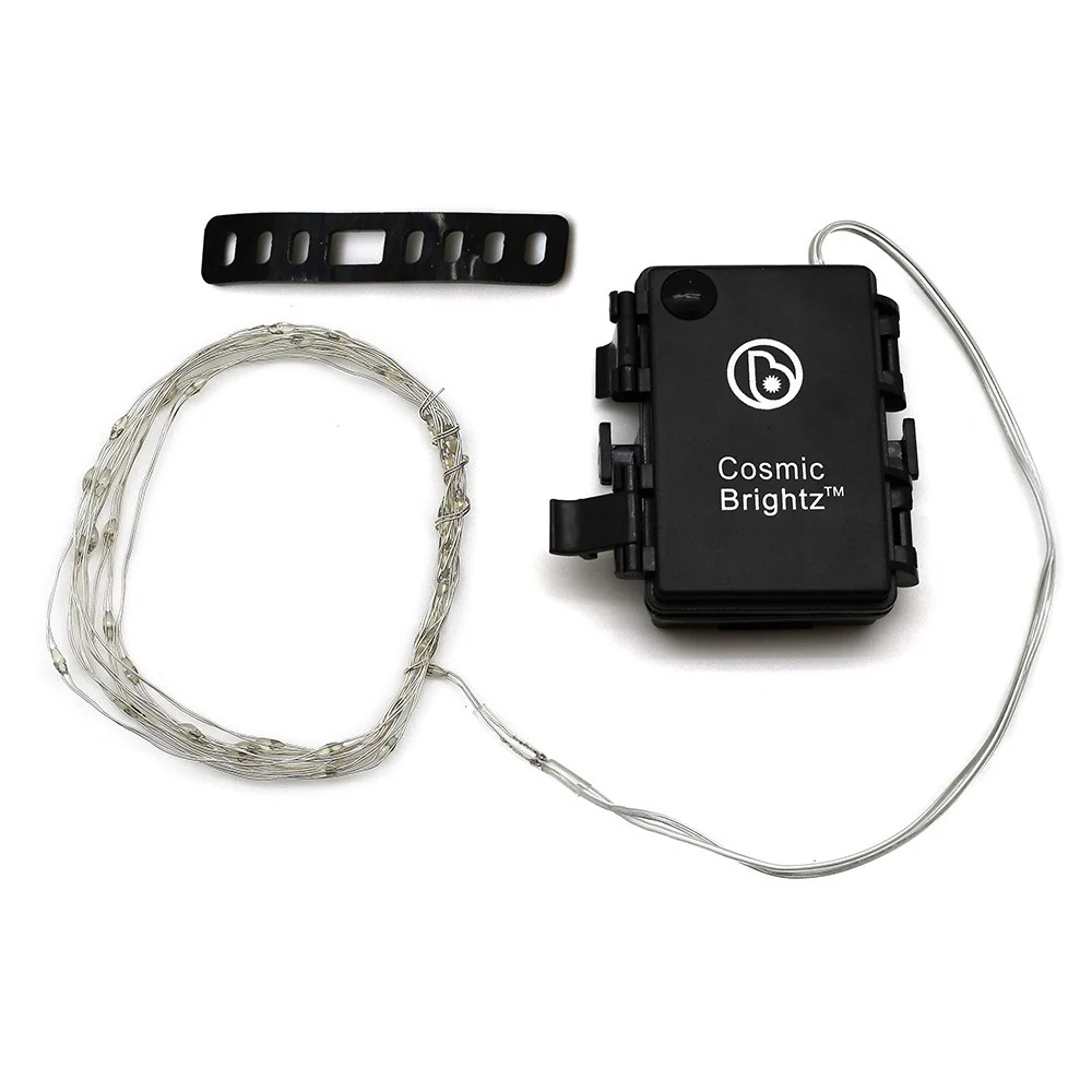 CosmicBrightz Blue Battery-Powered LED Lights for Bikes and Ride-Ons - Image 3