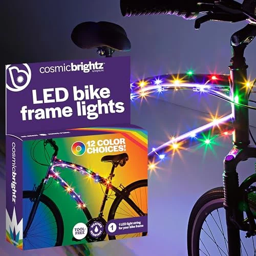 Cosmic Rainbow Battery-Powered LED Lights for Bikes and Ride-Ons