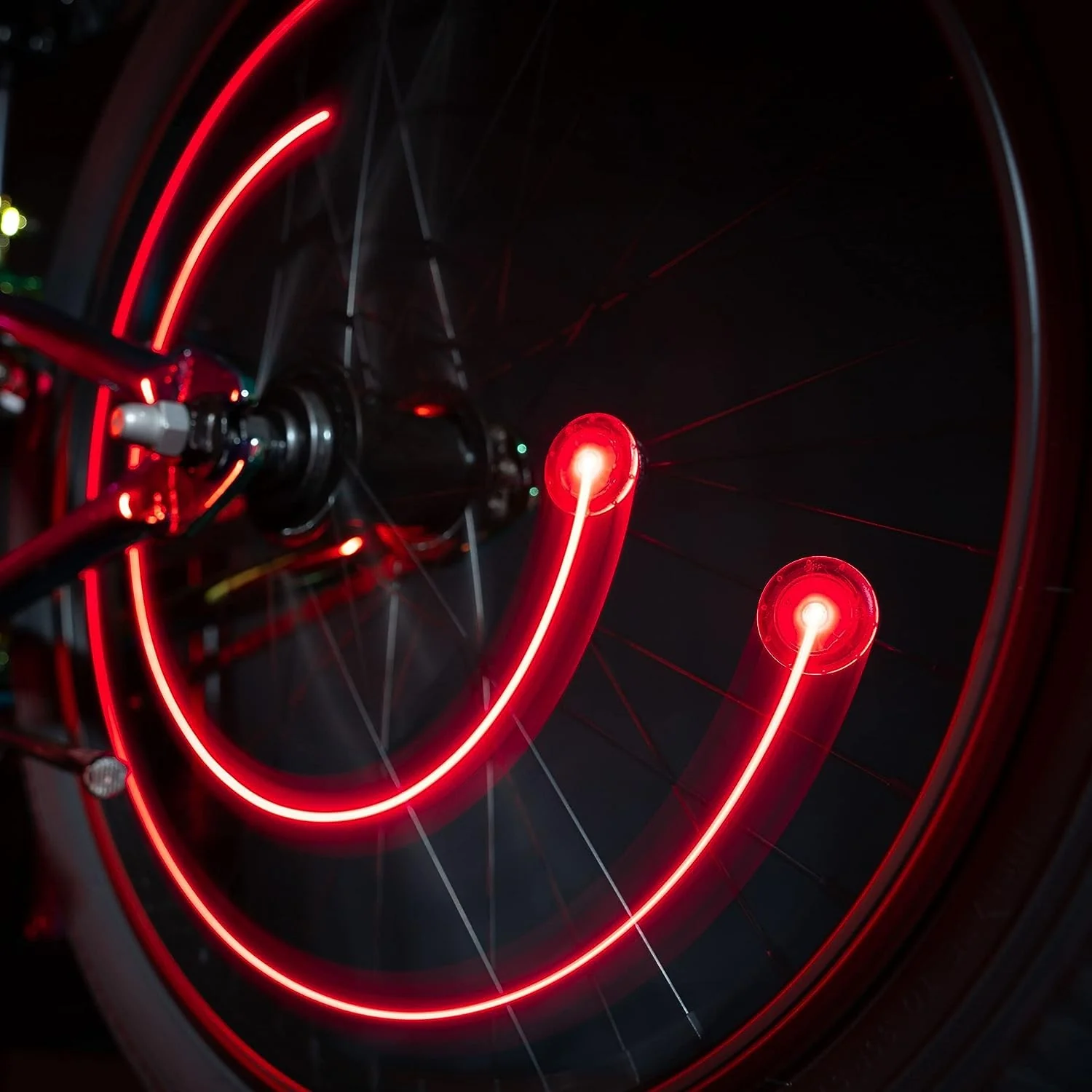 OrbitBrightz Red Battery-Powered LED Lights for Bikes and Ride-Ons - Image 2
