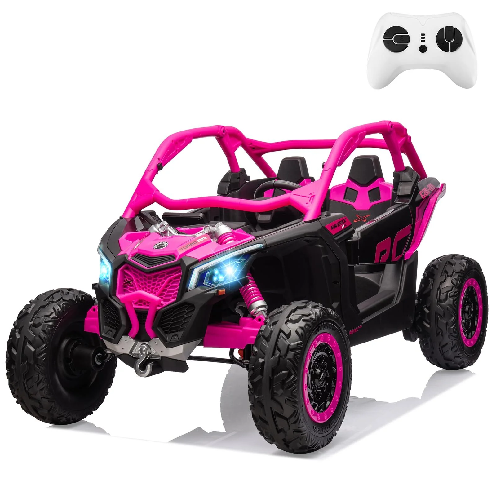 24V Licensed Can-Am Kids Electric 4WD Off-Road Ride-On UTV Car Toy - Image 14