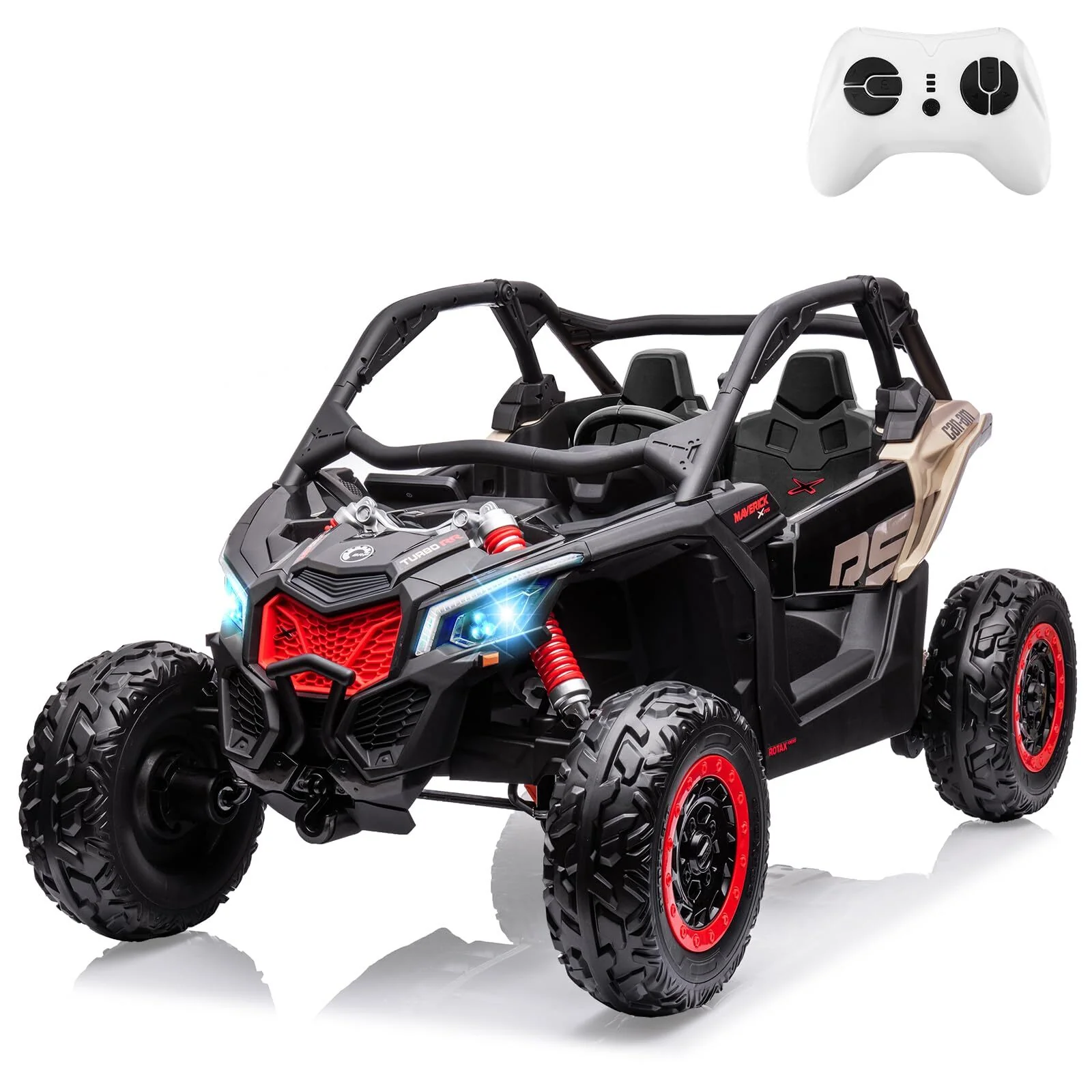 24V Licensed Can-Am Kids Electric 4WD Off-Road Ride-On UTV Car Toy - Image 9