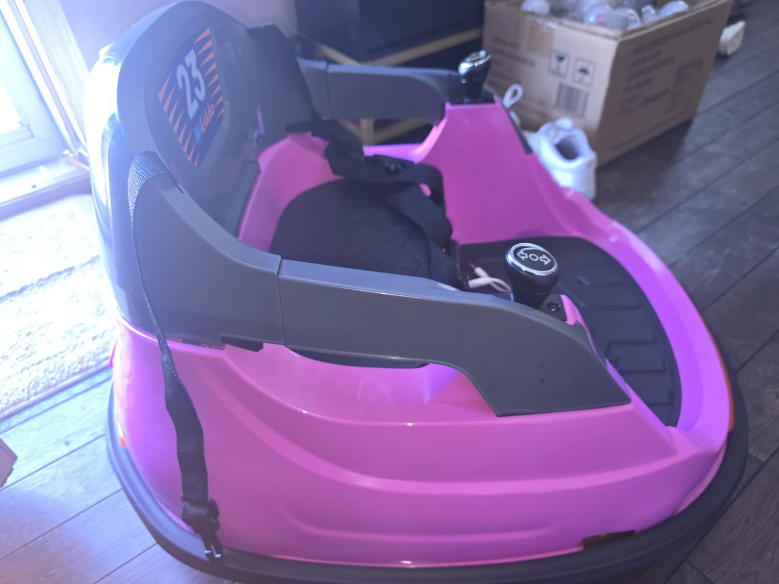 Bumper Car Toy with Safe, Durable Design