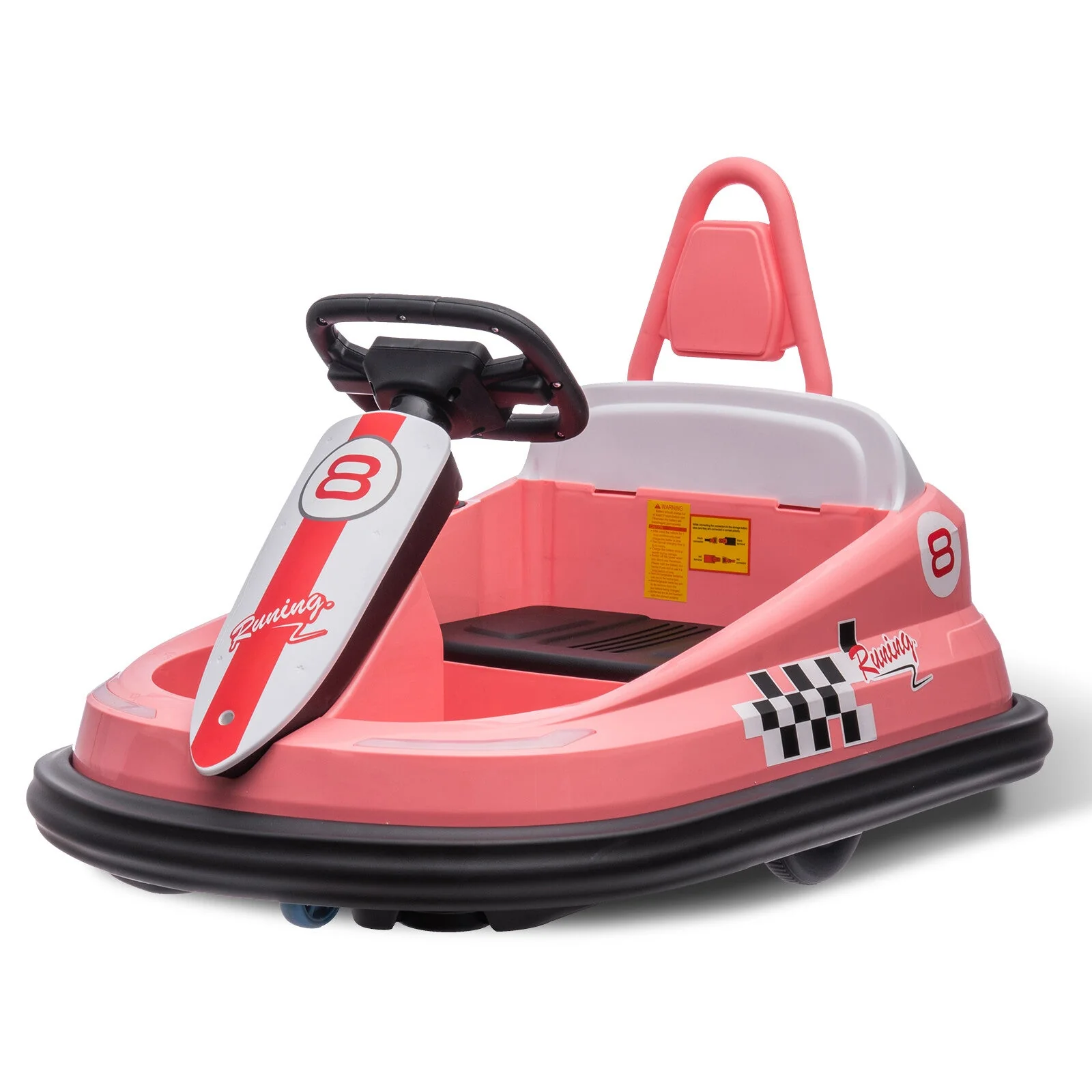 6V Electric Bumper Car Ride-On Toy for Toddlers Ages 2-6 Years - Image 2