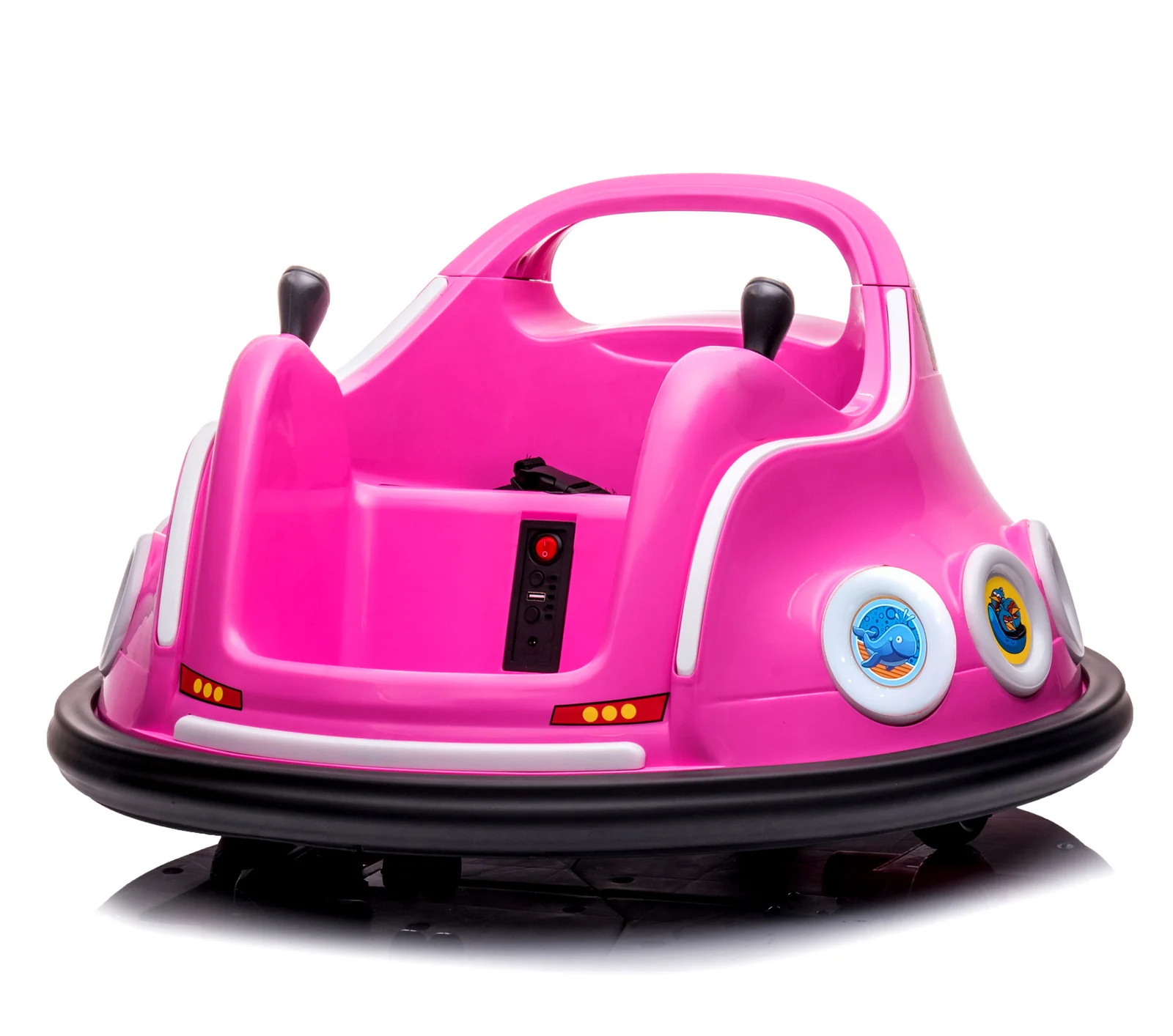Rechargeable Remote Control Kids Bumper Car with 360-Degree Spin for Ages 3 and Up - Image 2