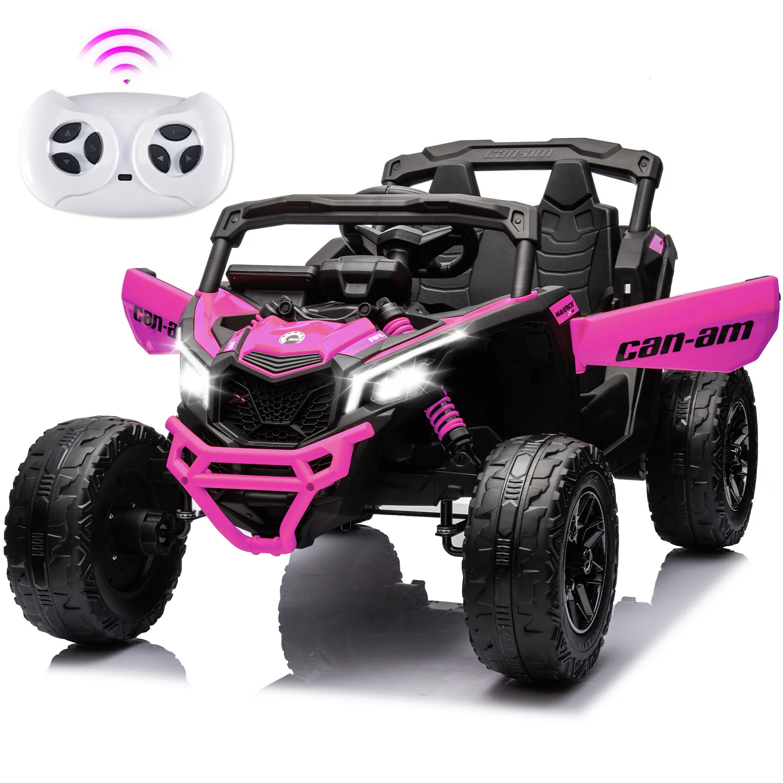 24V Electric Kids Ride-On UTV 4-Wheeler Off-Road Vehicle with Remote Control - Image 13
