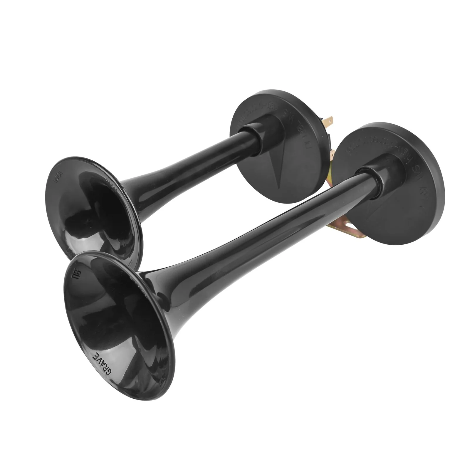 12 Volt Electric Dual Horn Kit for Cars and Trucks - Loud 130dB Universal Vehicle Horn - Image 6