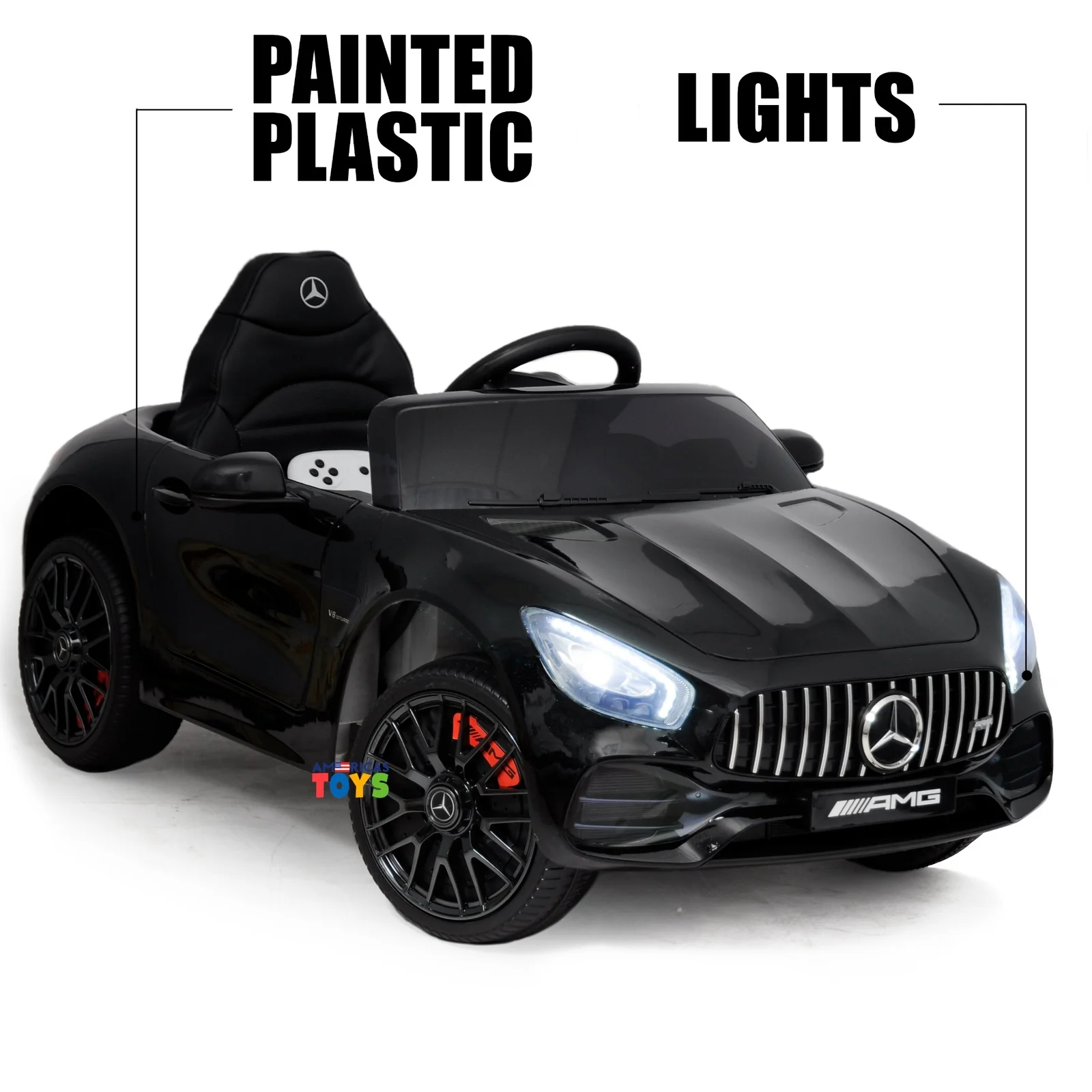 Licensed Mercedes-Benz Kids Remote Control Car in Multiple Colors - Image 12