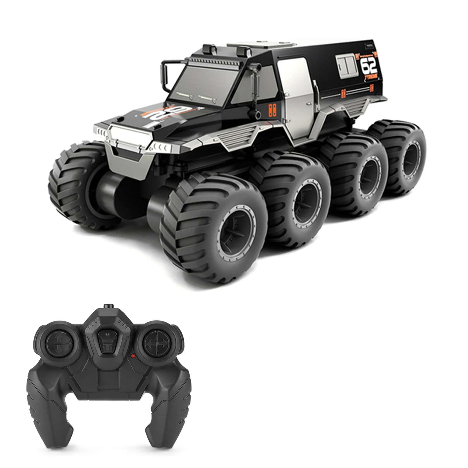 Waterproof 8-Wheel 2.4G Remote Control Armored Car M6B8 - Image 12