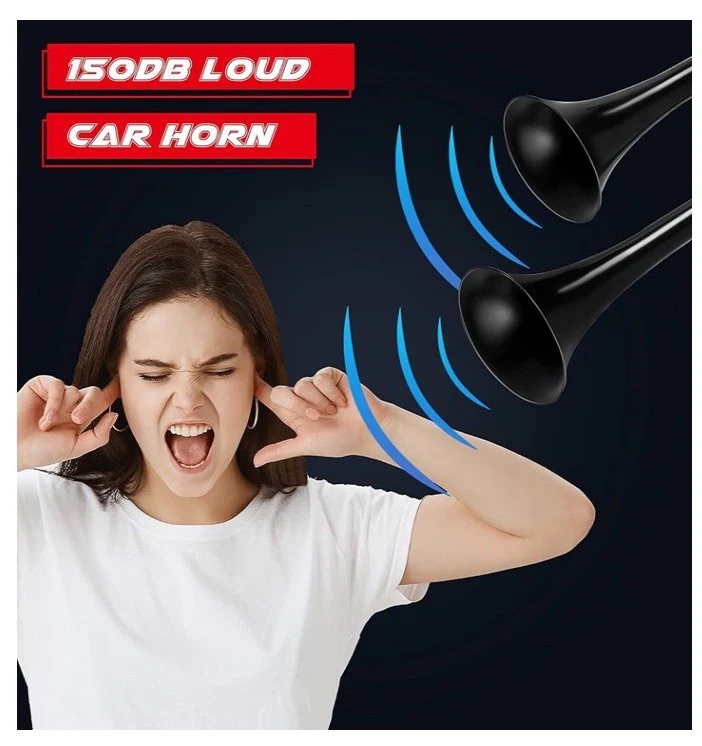 150dB Super Loud Air Horn Kit for Trucks, Boats, Cars, and Trains - Image 4