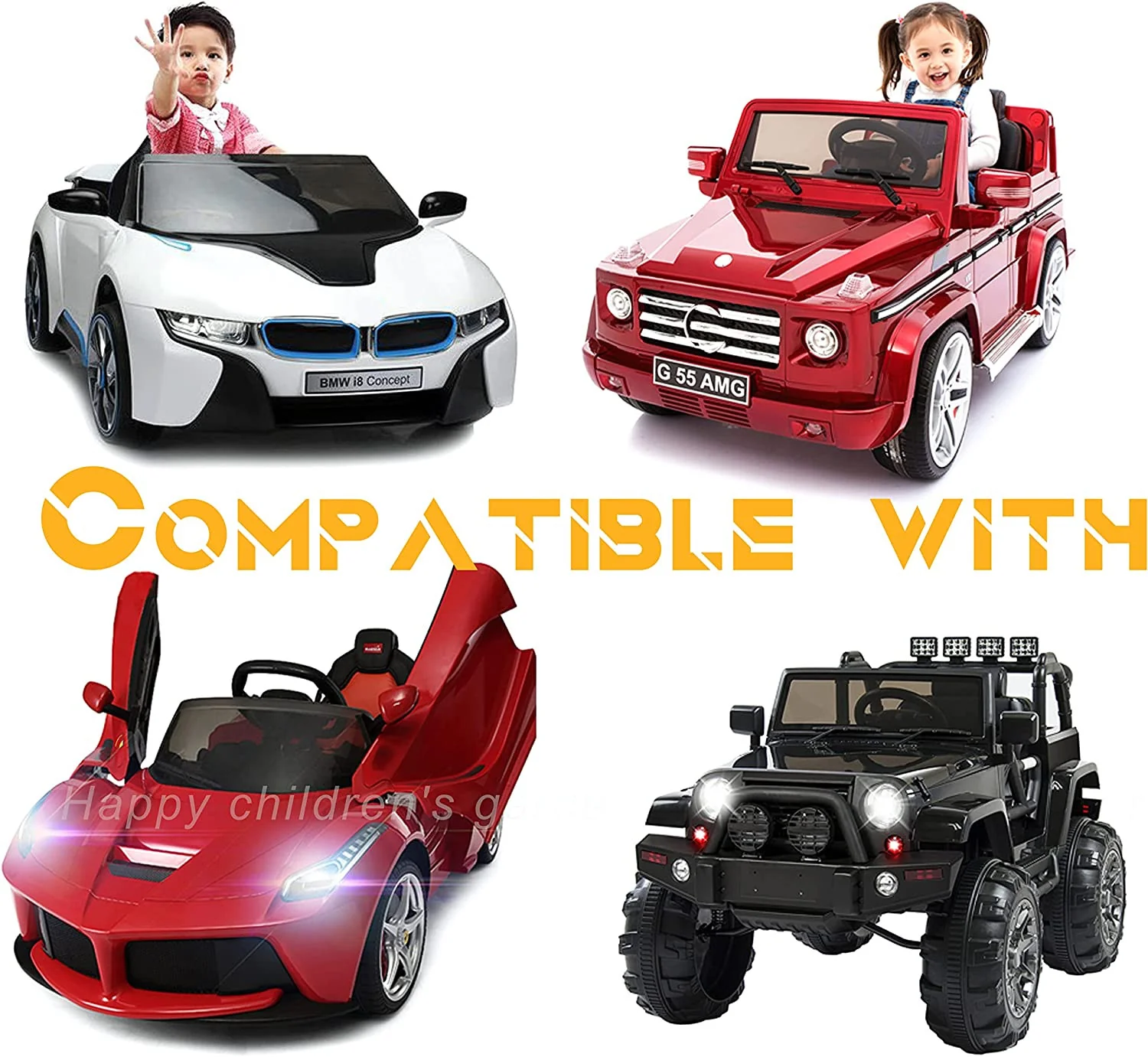 12V Universal Battery Charger for Kids Electric Ride-On Cars - Image 8