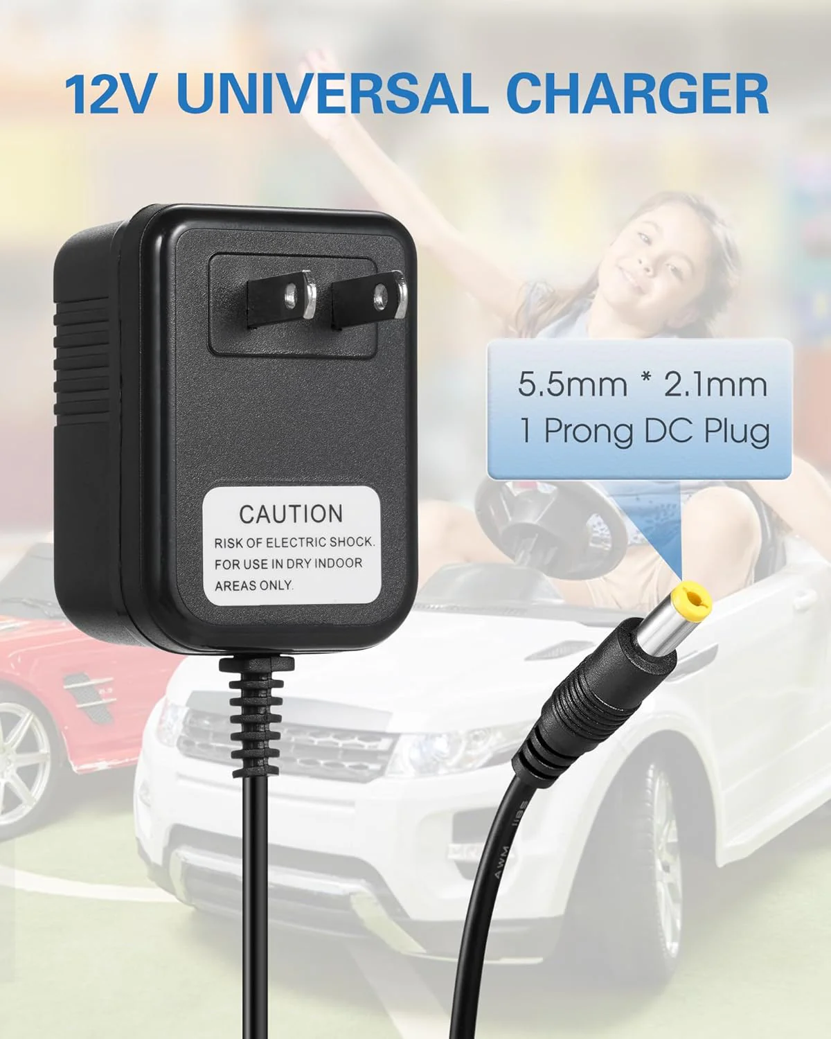 6 Volt Battery Charger for Flybar and Kidzone Ride-On Vehicles - Image 5
