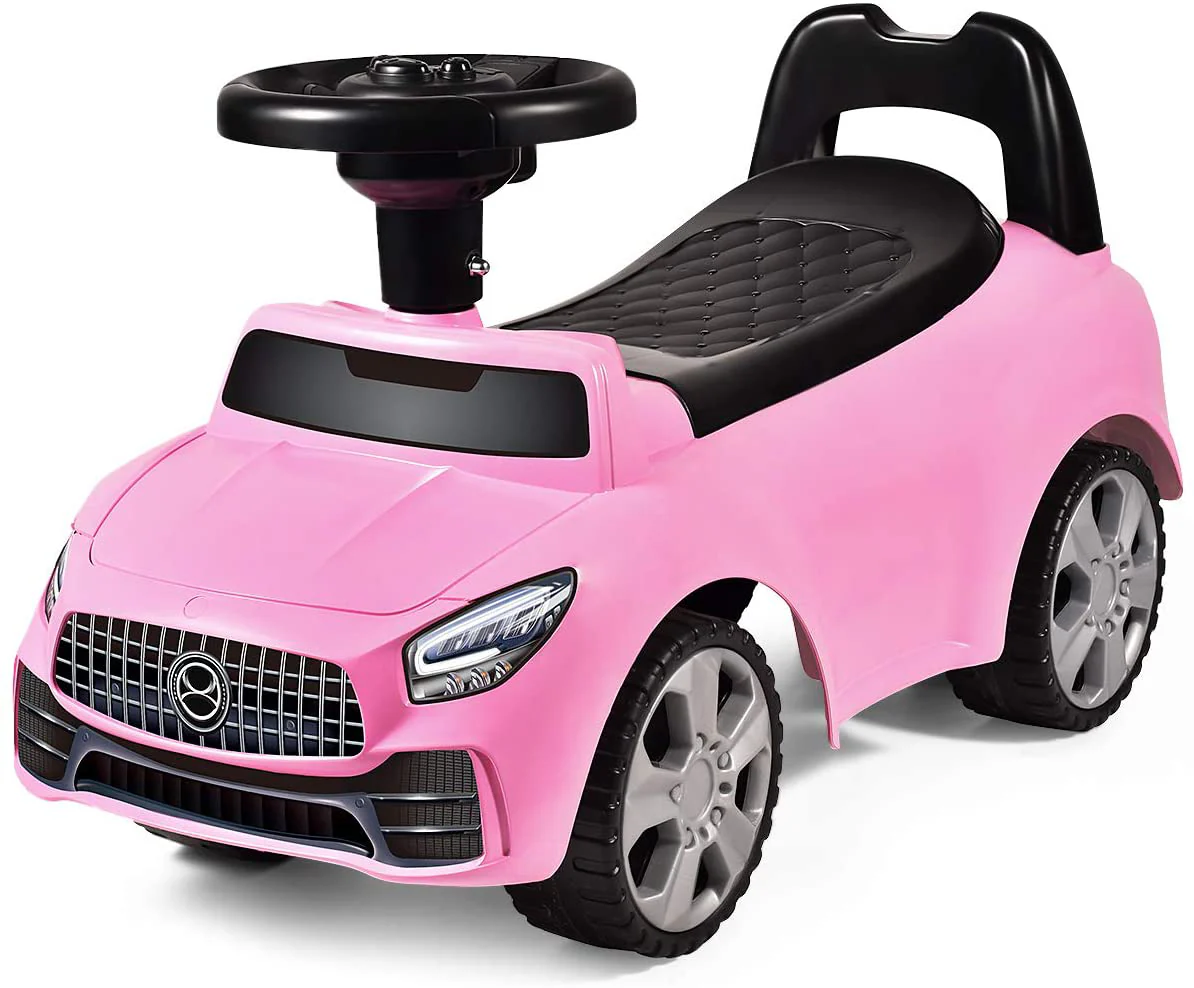 Carrito de Empuje para Niños con Bocina y Almacenamiento Musical - Image 3