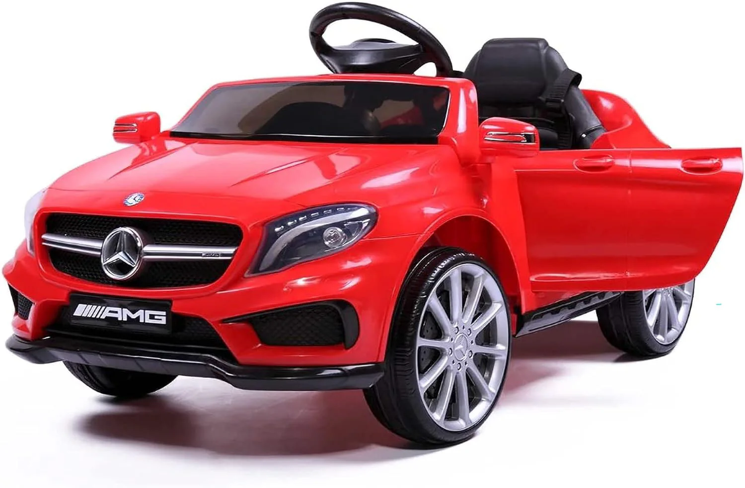 Carrito eléctrico para niños con control remoto y diseño elegante