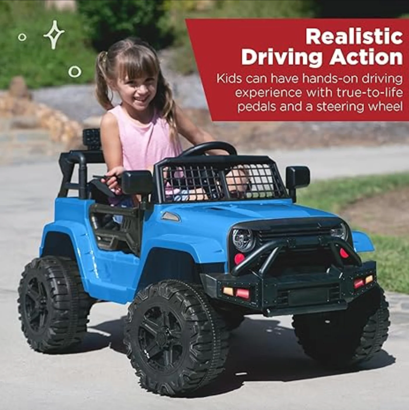 Carrito Eléctrico para Niños con Control Remoto Todo Terreno Resistente - Image 7